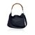 GUCCI Borsa Hobo Vintage in Tela Col. Nero Bamboo M