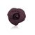 CHANEL Spilla Vintage in Tela Col. Marrone Camelia