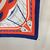 HERMES Foulard Vintage in Seta Col. Rosso Carre 90