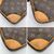 LOUIS VUITTON Borsa a Tracolla Vintage in Tela Col. Marrone Danube S