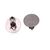 HERMES Orecchini in Metallo Col. Argento Clou de Selle