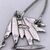 DIOR Collana Vintage in Metallo Col. Argento