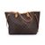 LOUIS VUITTON Borsa Shopper in Tela Col. Marrone Neverfull L