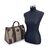 GUCCI Borsa a Mano Vintage in Tela Col. Marrone L