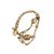 YVES SAINT LAURENT Collana Vintage in Metallo Col. Oro
