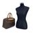 LOUIS VUITTON Borsa a Mano Vintage in Tela Col. Marrone Deauville M