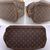 LOUIS VUITTON Borsa Shopper in Tela Col. Marrone Palermo M