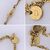 YVES SAINT LAURENT Collana Vintage in Metallo Col. Oro