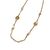 YVES SAINT LAURENT Collana Vintage in Metallo Col. Oro