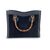 GUCCI Borsa Shopper Vintage in Camoscio Col. Nero Diana Bamboo M