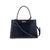 TORY BURCH Borsa a Mano in Tela Col. Nero Lee Radziwill Petite M