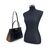 TORY BURCH Borsa a Mano in Tela Col. Nero Lee Radziwill Petite M