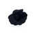 CHANEL Spilla Vintage in Seta Col. Nero Camelia