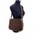 GUCCI Borsa a Tracolla Vintage in Tela Col. Marrone M