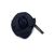 CHANEL Spilla Vintage in Tela Col. Nero Camelia