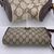 GUCCI Borsa a Tracolla Vintage in Tela Col. Marrone Ophidia Zip S