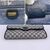 GUCCI Pochette Vintage in Pelle Col. Blu S