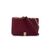 SALVATORE FERRAGAMO Borsa a Tracolla in Pelle Col. Bordeaux Vara M