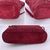 FENDI Borsa a Tracolla Vintage in Camoscio Col. Bordeaux L