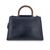GUCCI Borsa Shopper in Pelle Col. Nero Nymphaea M