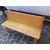 Solid and robust 70s ash wood bench