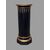 PAIR OF LACQUERED AND GILDED COLUMNS