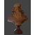Terracotta sculpture signed "DOM.VAN DEN BOSSCHE"