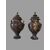 PAIR OF MARBLE VASES
