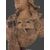 Terracotta sculpture signed "DOM.VAN DEN BOSSCHE"