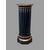 PAIR OF LACQUERED AND GILDED COLUMNS