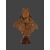 Terracotta sculpture signed "DOM.VAN DEN BOSSCHE"