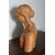 Antico busto terracotta  Liberty anni 1920 Toscana Nobildonna . h 52
