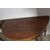 Antica coppia di console  noce Parma 1770 . Luigi XVI mezza luna con gambe strozzate . Mis 118 x 58
