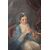 French oil on canvas from the 1800s depicting Portrait of a Lady
