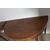 Antica coppia di console  noce Parma 1770 . Luigi XVI mezza luna con gambe strozzate . Mis 118 x 58