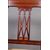 Antique Victorian mahogany armchair from the 1800s with inlays