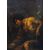Saint John the Baptist in the desert, an oil painting on canvas from the 17th century.