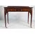 Antique small English desk from the 1800s, Victorian style, inlaid