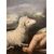 Saint John as a child with a lamb, oil painting on canvas from the 17th century