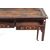 Antique small English desk from the 1800s, Victorian style, inlaid