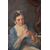 French oil on canvas from the 1800s depicting Portrait of a Lady