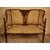 Antique English sofa from the 1800s, Victorian style, in mahogany