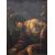 Saint John the Baptist in the desert, an oil painting on canvas from the 17th century.