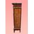 Antique French display cabinet from the 1800s, inlaid with marble top and bronzes