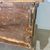Antica cassapanca in noce massello reggiana epoca XVII sec con losanghe . mis 173 x 61 . h 68