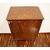 Antique Dutch cabinet from the 1800s in richly inlaid mahogany wood