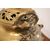 Antique small French brass incense burner from the 1800s