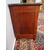 Empire style walnut chest of drawers with black marble, 19th century