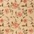 Linen panel embroidered with peonies - SN: