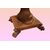 Antique large French Charles X style mahogany table from the 1800s